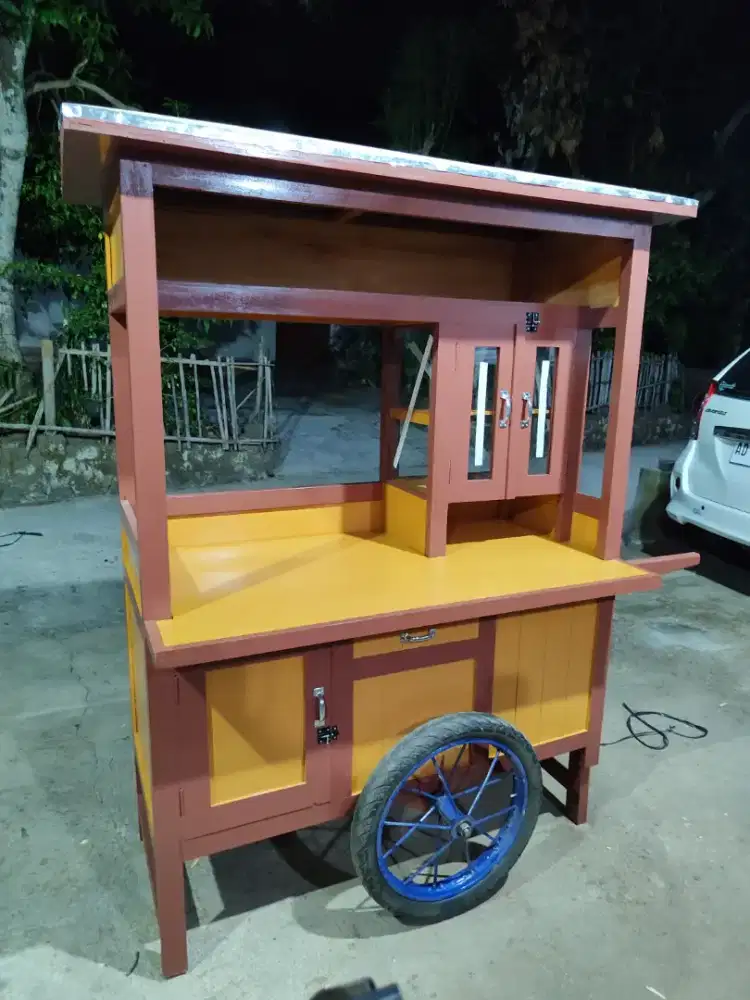 Promo Gerobak Mie Ayam jg Melayani Pesanan Grobak Bakso Bubur Sate dlL