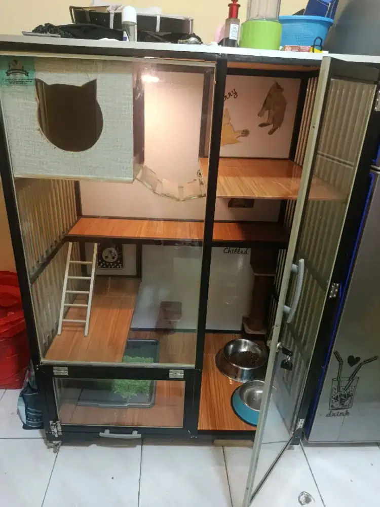 Kandang Kucing tingkat