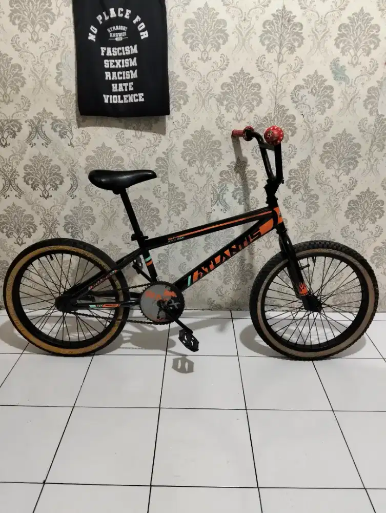 Sepeda BMX REM TORPEDO ukuran 20 untuk umur 5 sampai 15 tahun