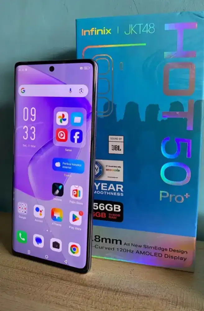 Infinix hot 50pro plus 8/256