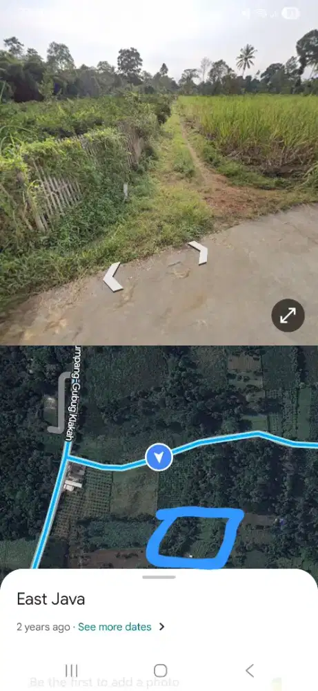 Dijual cepat tanah kebun 3100m2 di malang
