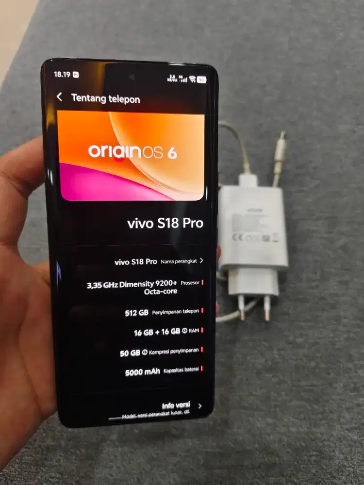 Vivo s18 pro 16+16/512 HP cas