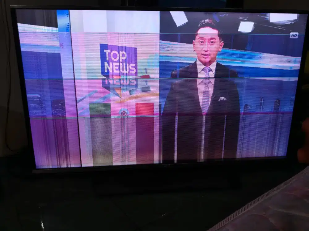 TV led LG 49 inch, jual apa adanya..