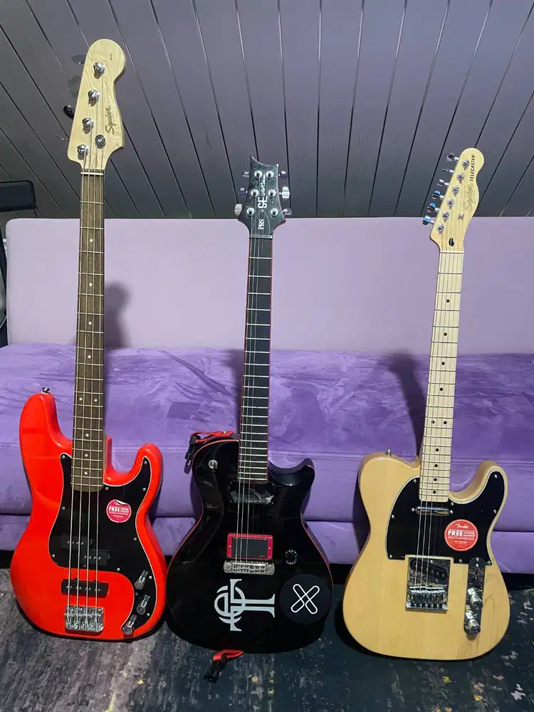 Squire FSR Affinity | PRS SE Nick Catanese | Squire Precision Bass