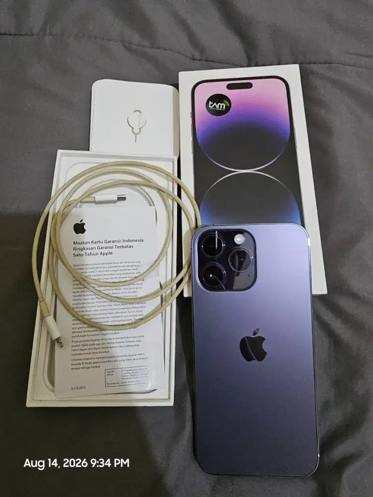 iPhone 14 Pro Max iBox Resmi Indonesia - 256GB