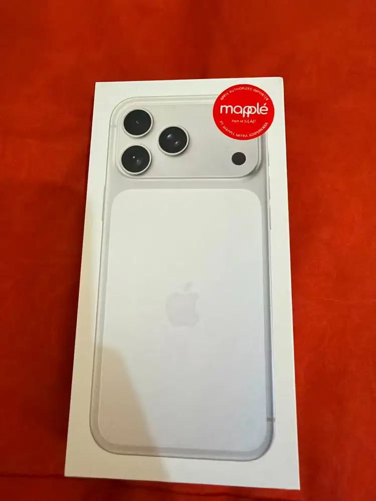 iPhone 17 Pro Max Garansi Resmi Indonesia BNIB - 256GB Silver