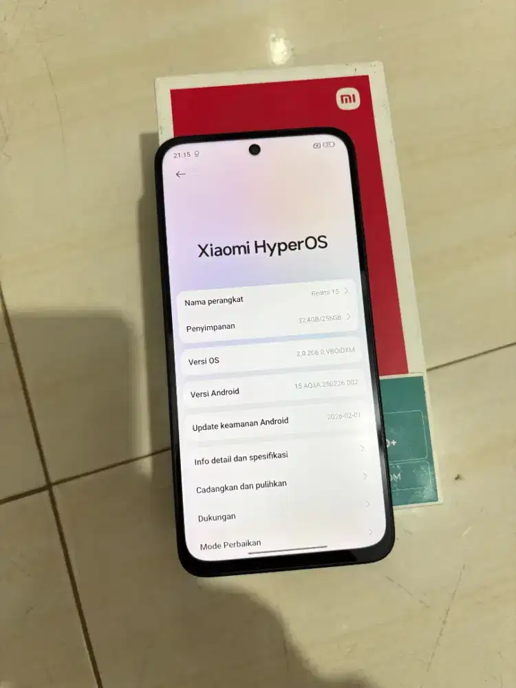 Redmi 15 4G 8+8/256 fulset