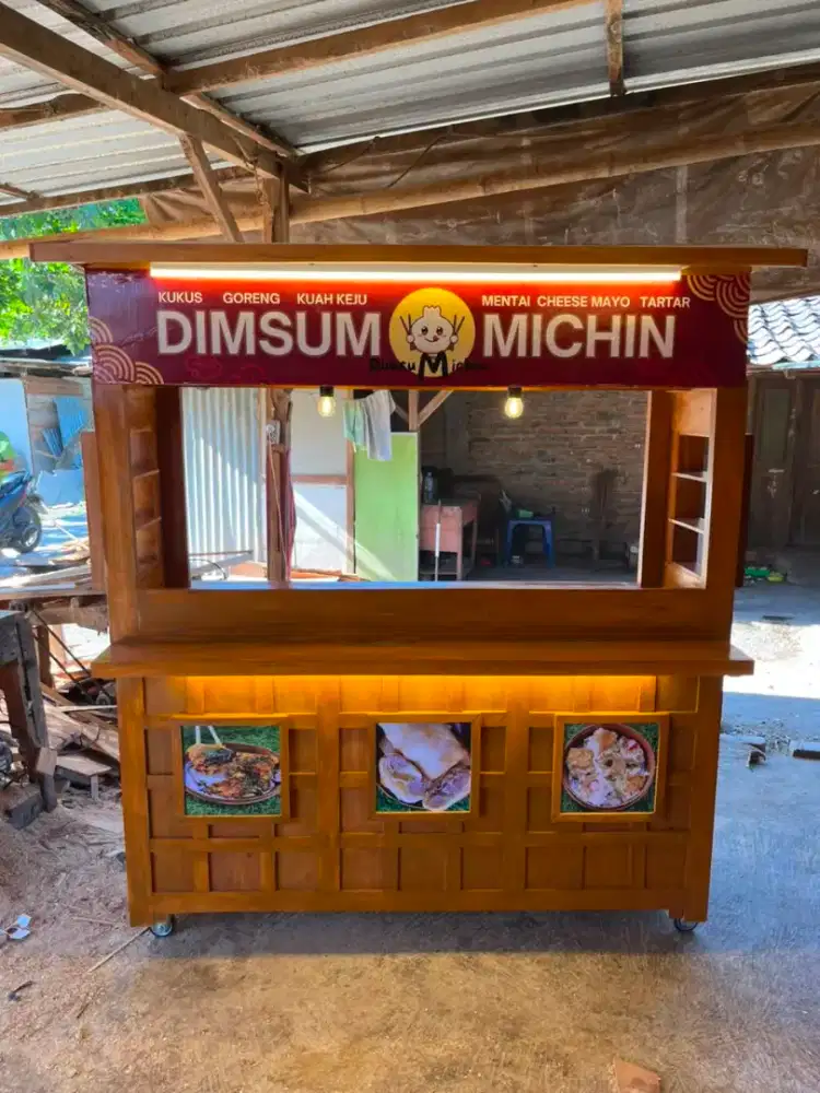 Gerobak korean food / dimsum / takoyaki & booth minuman