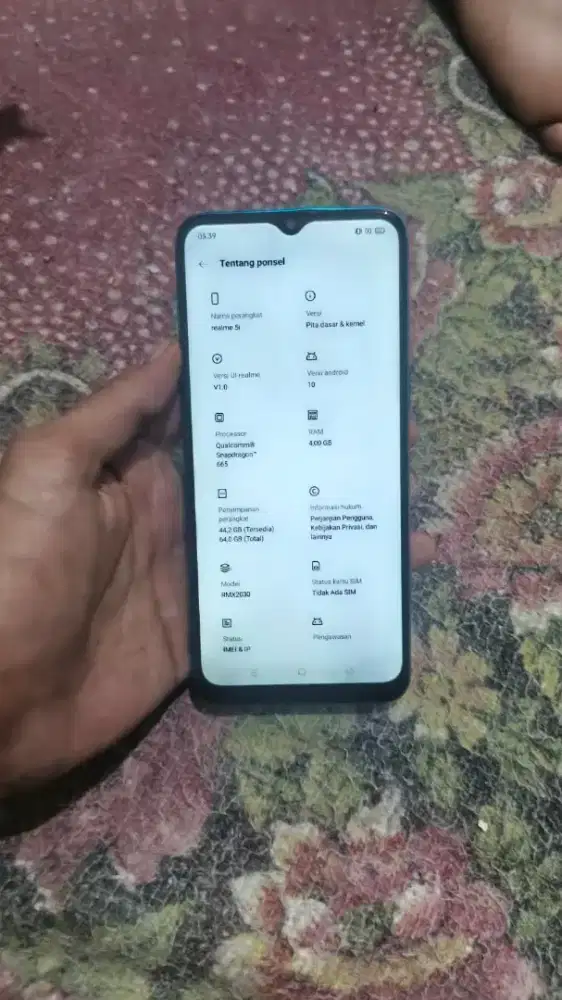 Realme 5i 4/64gb