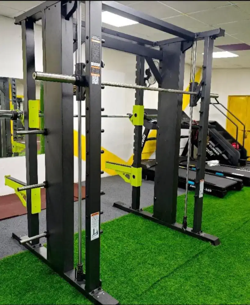 POWER RACK SMITH COMBO PREMIUM GYM KOMERSIAL ORIGINAL 100%