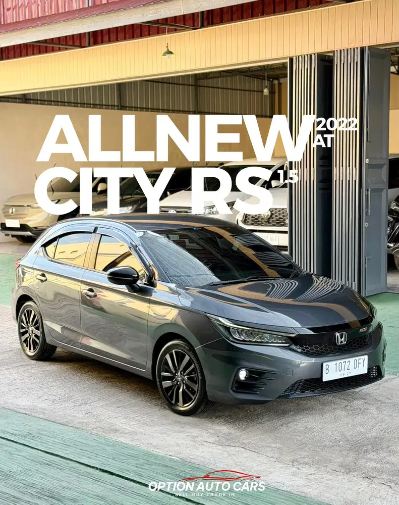 DijuaL (DP 25jt) City RS HB Sensing 2022 Automatic Low KM!
