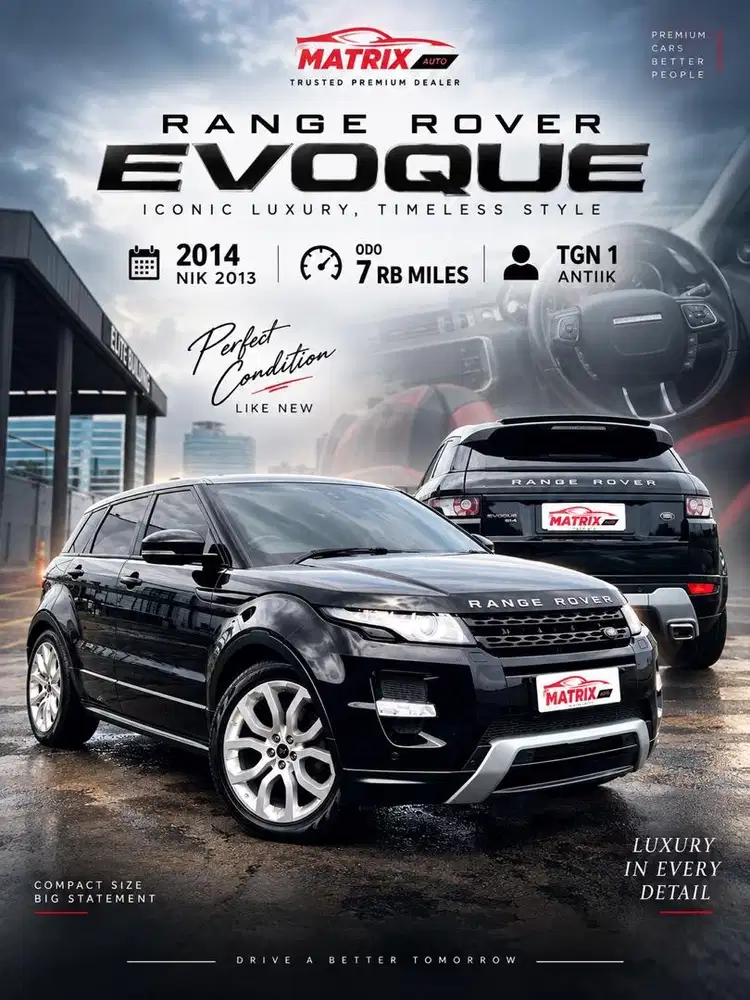 2013[7 RB MILES]RANGE ROVER EVOQUE ! LOW KM ANTIK! Range rover evoque