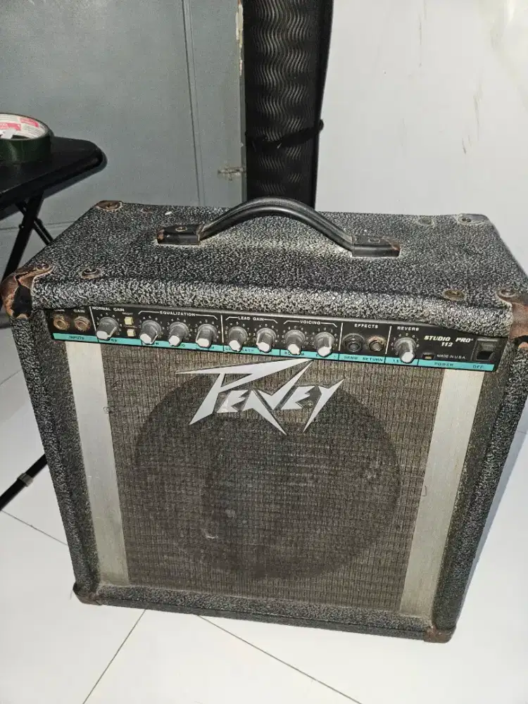 Peavey Studio Pro 112 Original USA 65W Reverb+FX Loop - Full Fungsi