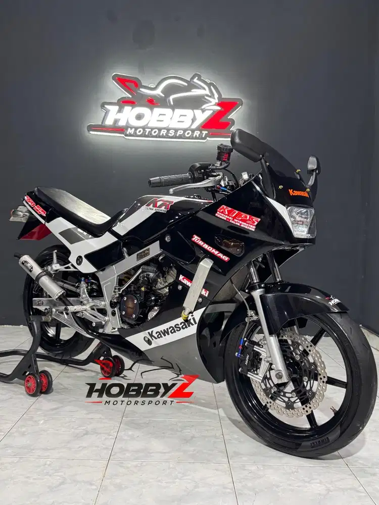 Kawasaki ninja 150 R 2015 SSR turbomag modif hedon rata kanan,istimewa