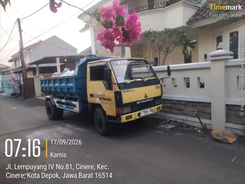 buang sampah proyek,puing