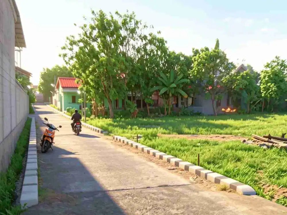 tanah murah masaran sragen cocok buat kos