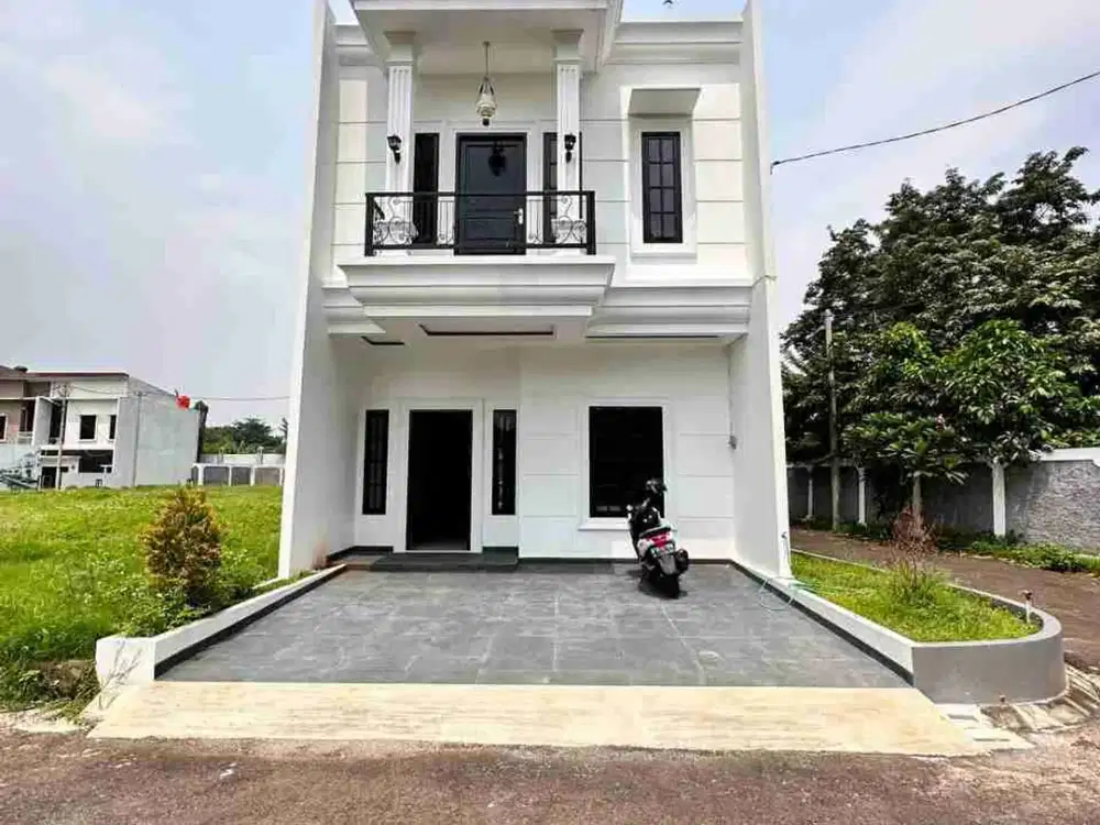 Rumah American Clasic dekat ST  LRT Taman Mini