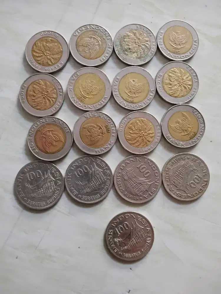 Mau jual uang kuno coin dan kertas