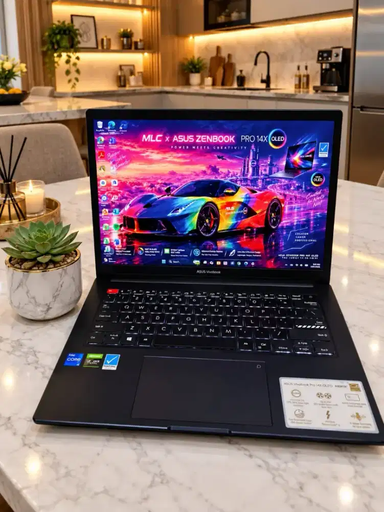 ASUS VIVOBOOK PRO 14X OLED X3500PHZ  [RAM 8GB/SSD 512Gb VGA RTX 3050]