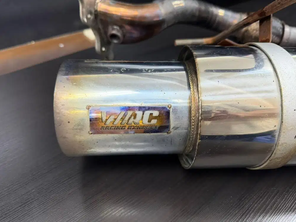 Knalpot Brio. Merk WRC Original fullsystem