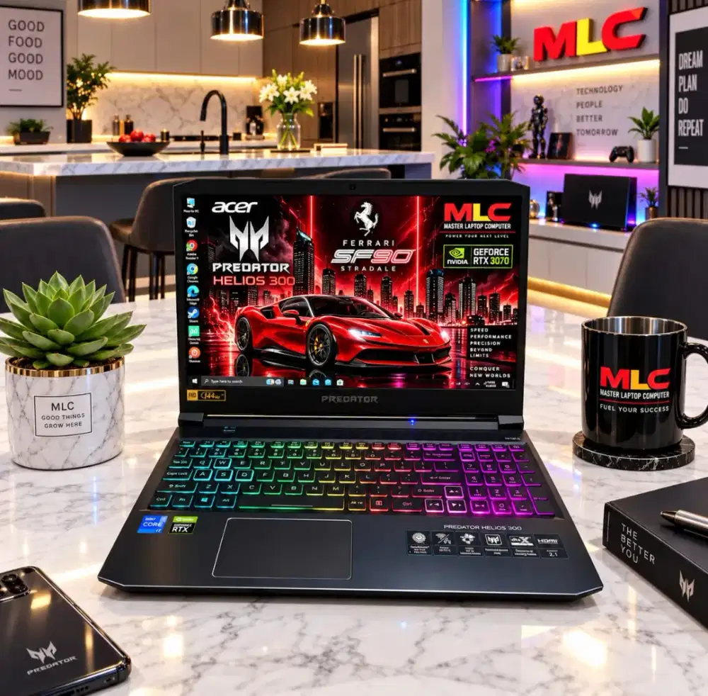 PREDATOR HELIOS 300 PH315-54 94U7 [Ram 16/512Gb Vga RTX 3070 8GB ]