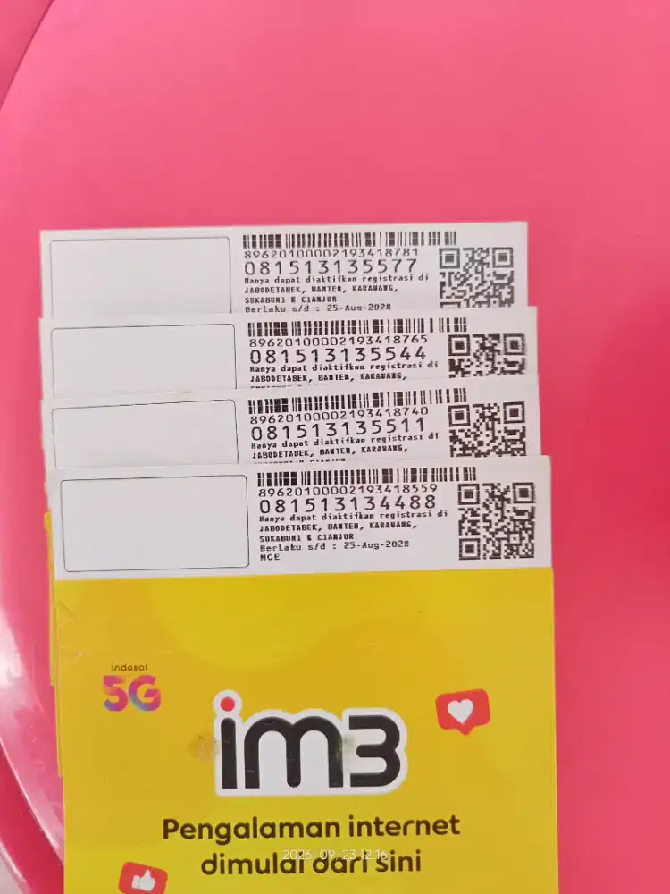 Im3 nomor cantik 5gb
