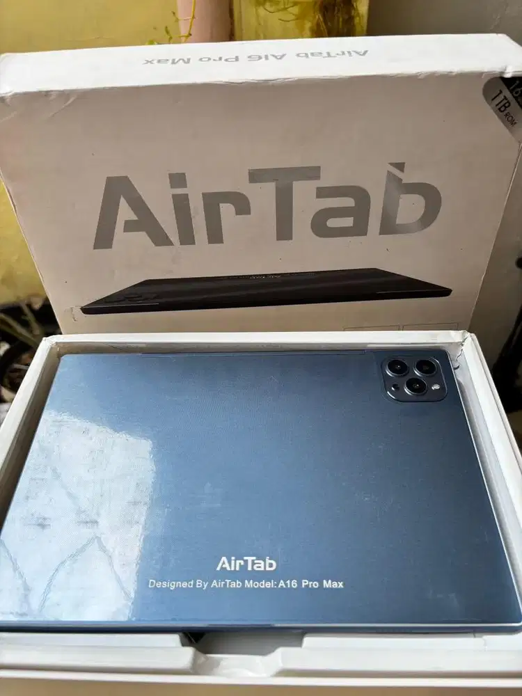 Tab Air A16 pro max 1TB mulus no minus lengkap