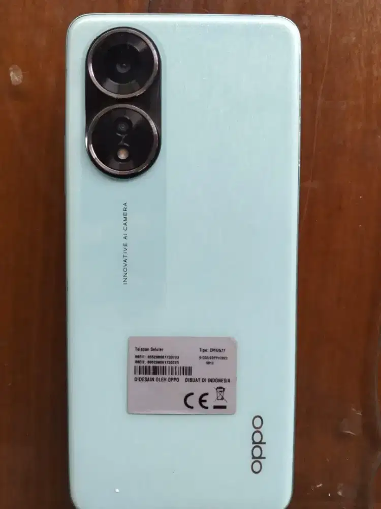Oppo a58 8/128 nfc fungsi normal semua