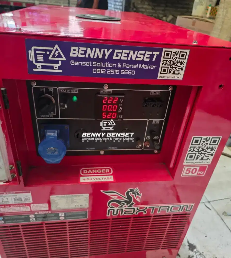 GENSET BEKAS 10kva Bensin