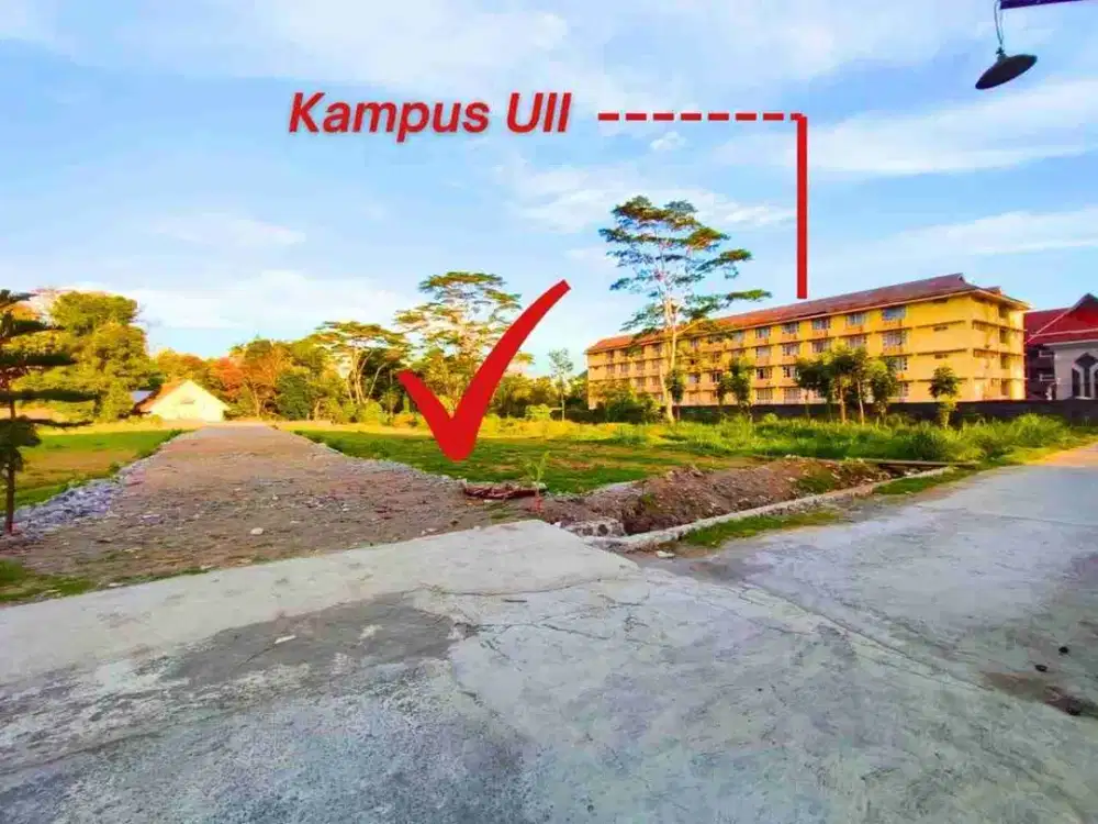 TANAH NEMPEL KAMPUS UII YOGYAKARTA COCOM UNTUK KOST