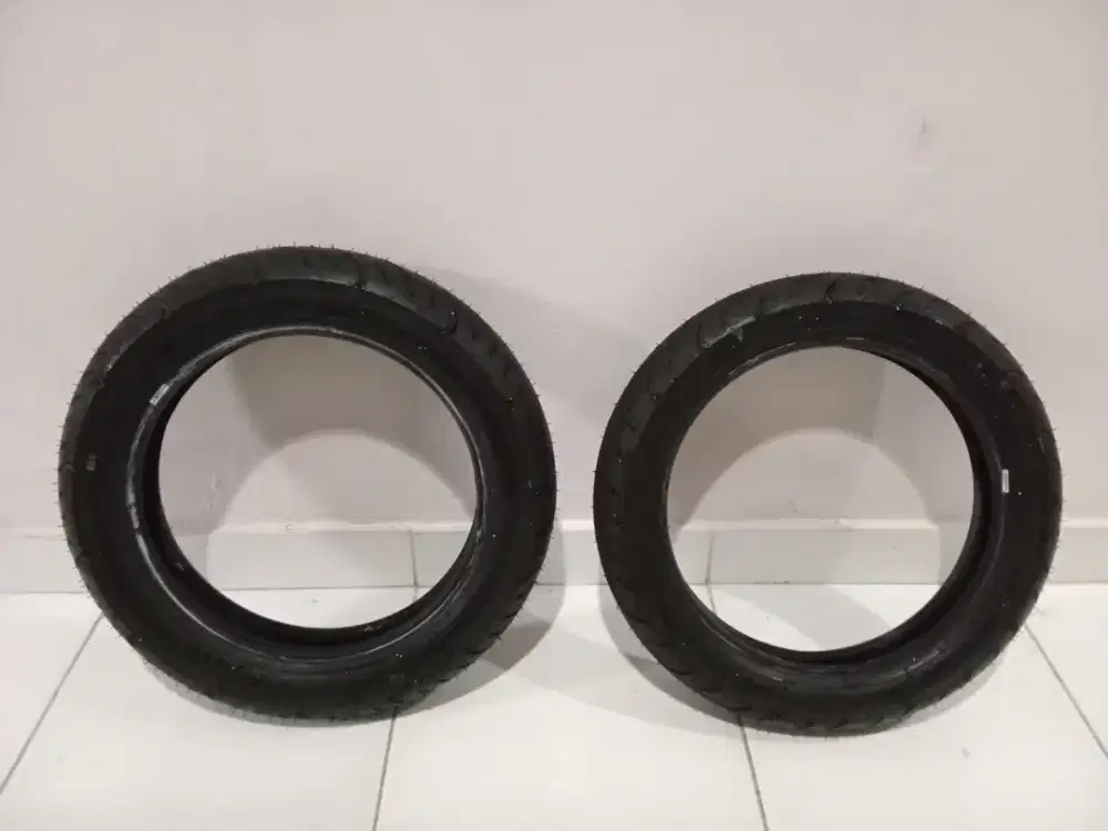 Ban IRC tubeless depan belakang ring 14 90/90 & 100/90 seperti baru
