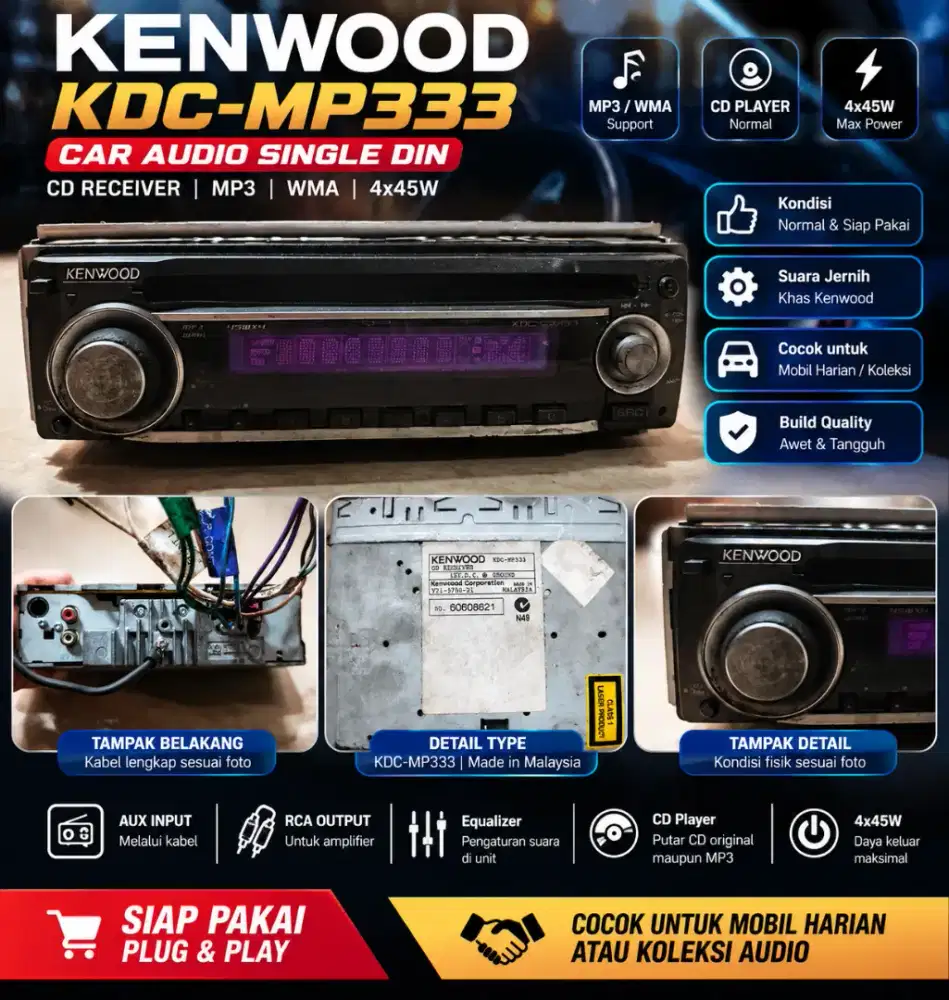 Kenwood KDC-MP333