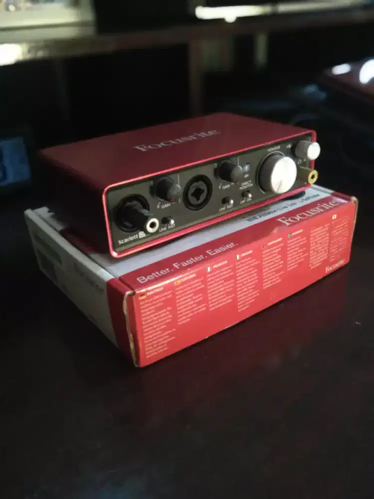 Scarlett 2i2 2nd Generation