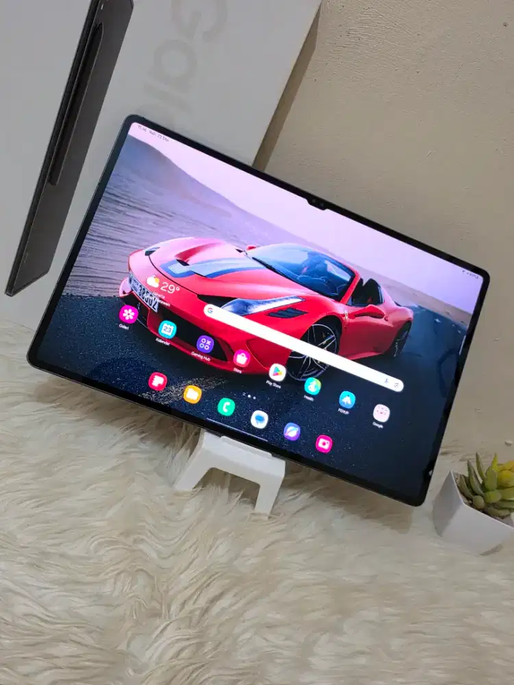 Samsung Tab S9 Ultra 5G 256Gb Hitam Mulus Fullset