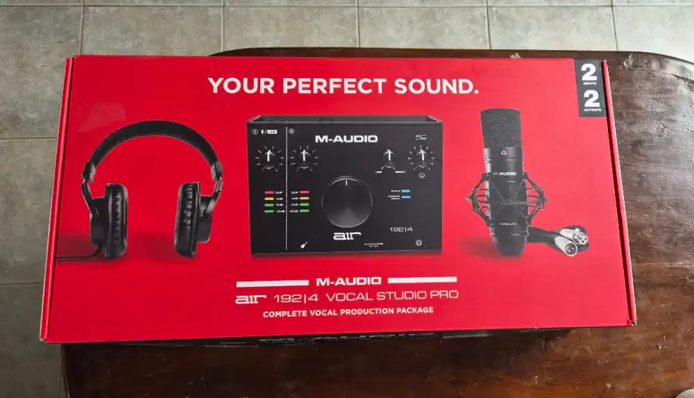 M-Audio AIR 192/4 Paket lengkap