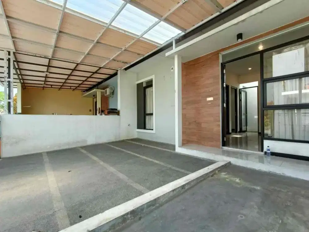 sewa rumah 2 kamar tidur posisi rumah depan pos Security