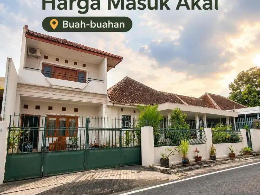 Rumah Vintage Harga Miring di Klojen Malang