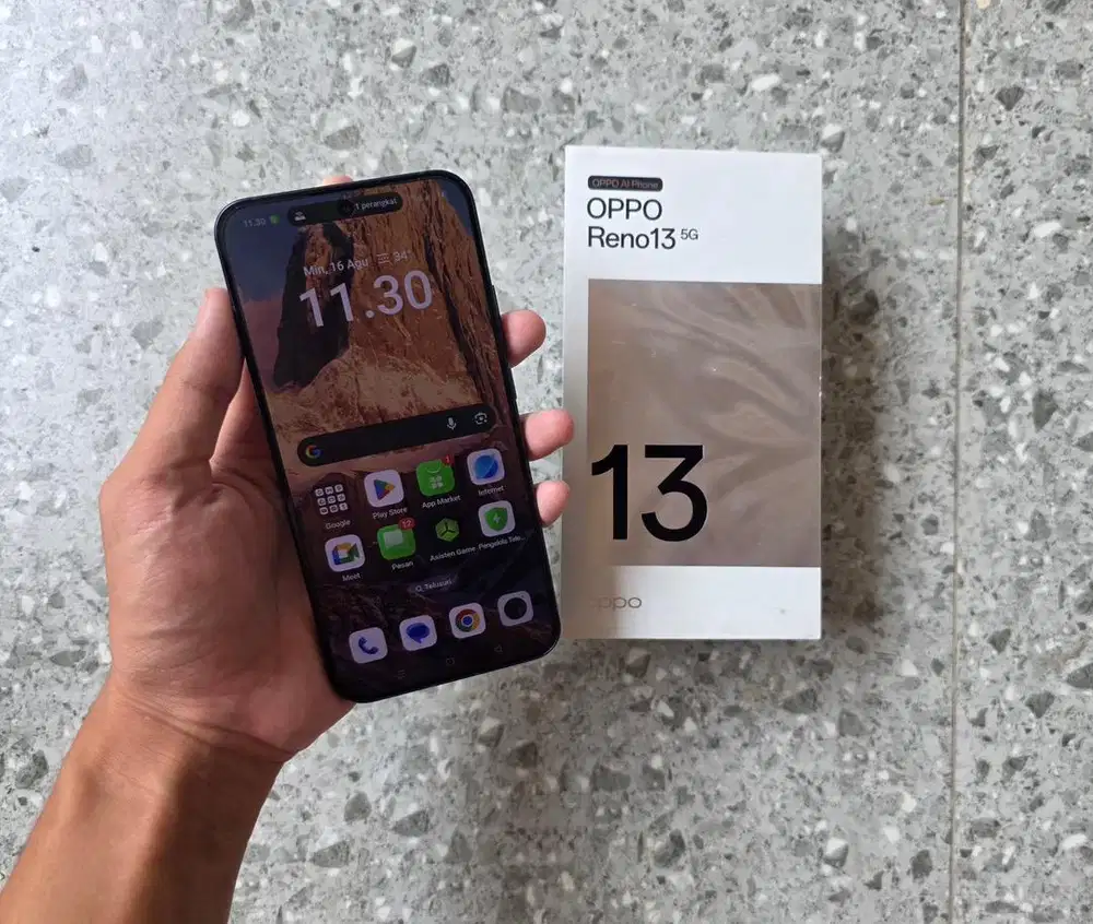 Oppo Reno 13 5G 12/256 fullset mulus