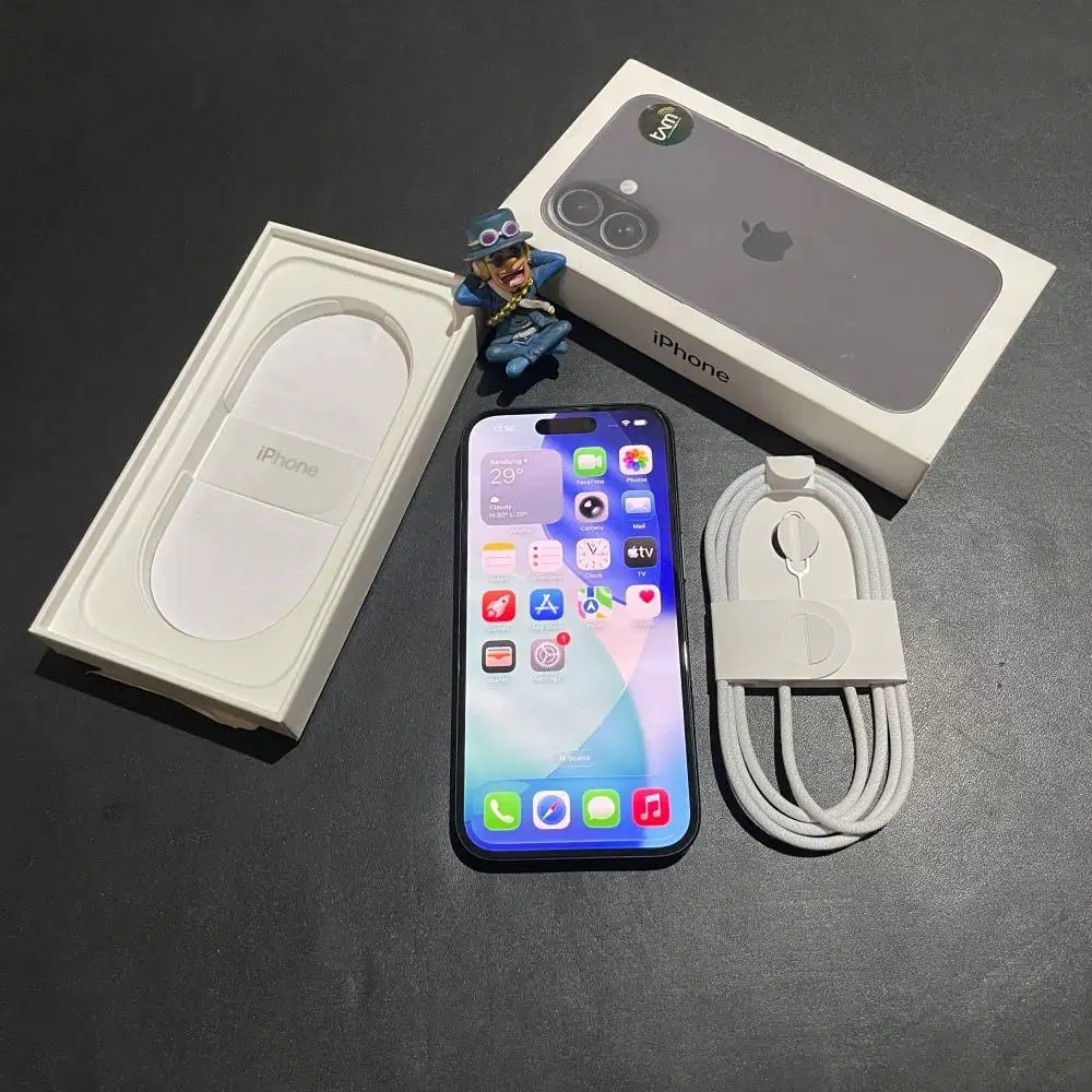 iPhone 16 128gb iBox Black Fullset Original