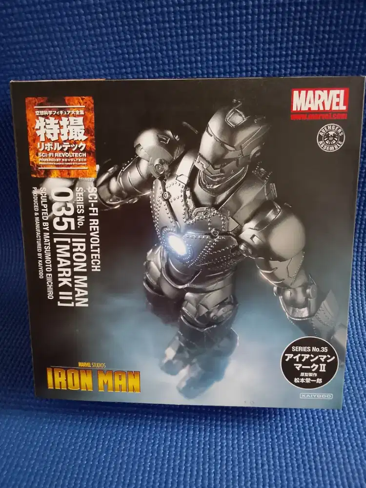 Jual Action Figure Kaiyodo Iron Man mk II