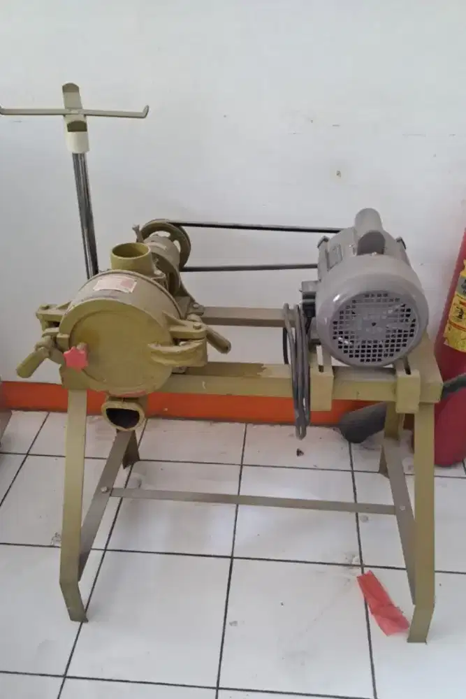 MESIN GILING CABAI 6 + DINAMO 1HP