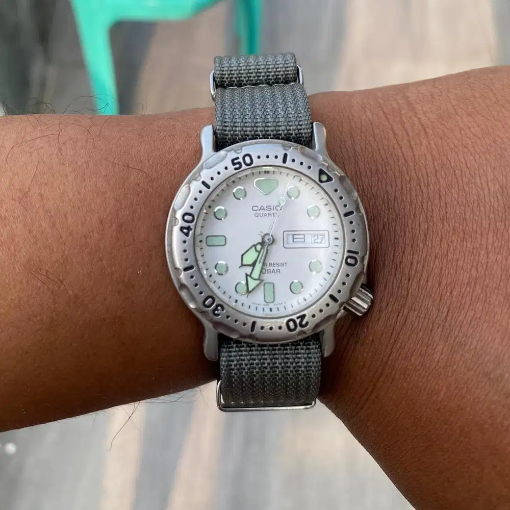 Jam Tangan Casio Diver MD705 Kolpri Rare
