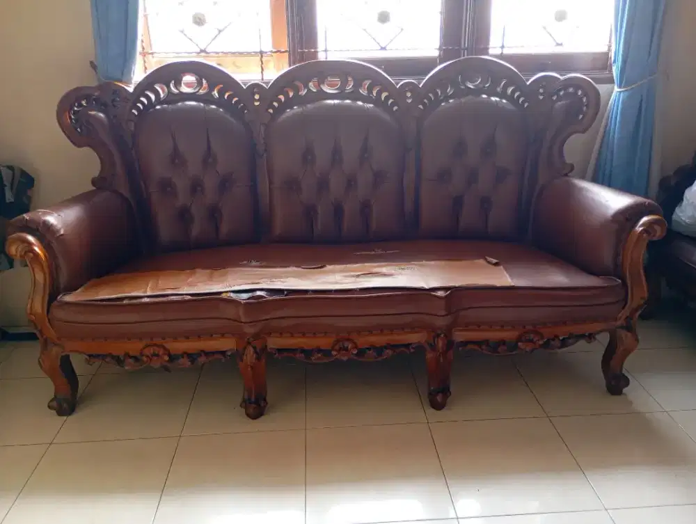 Sofa Jati 3 Seater