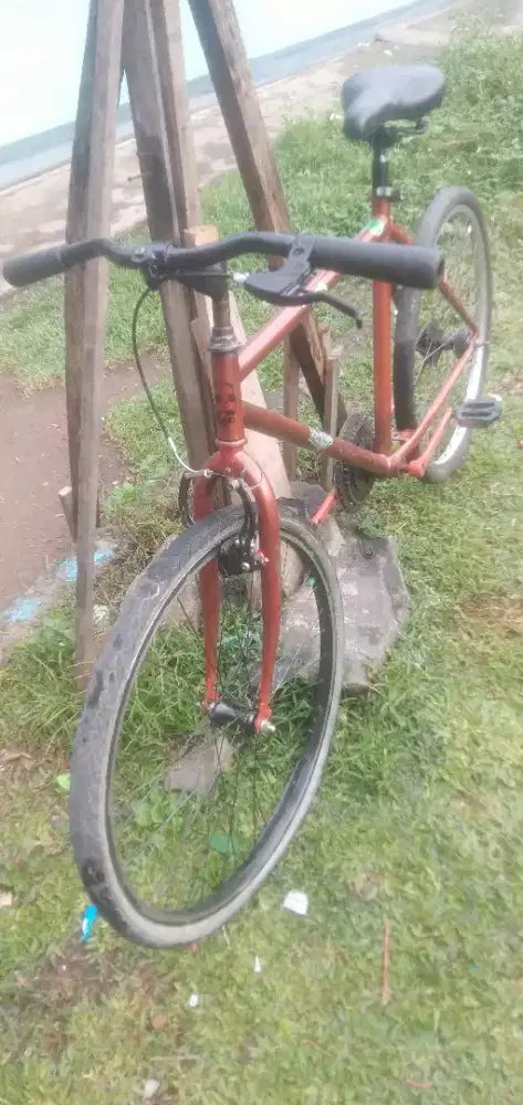 Mau jual cepat sepeda pederal ukuran 26 cat baru, rantai baru ganti ya