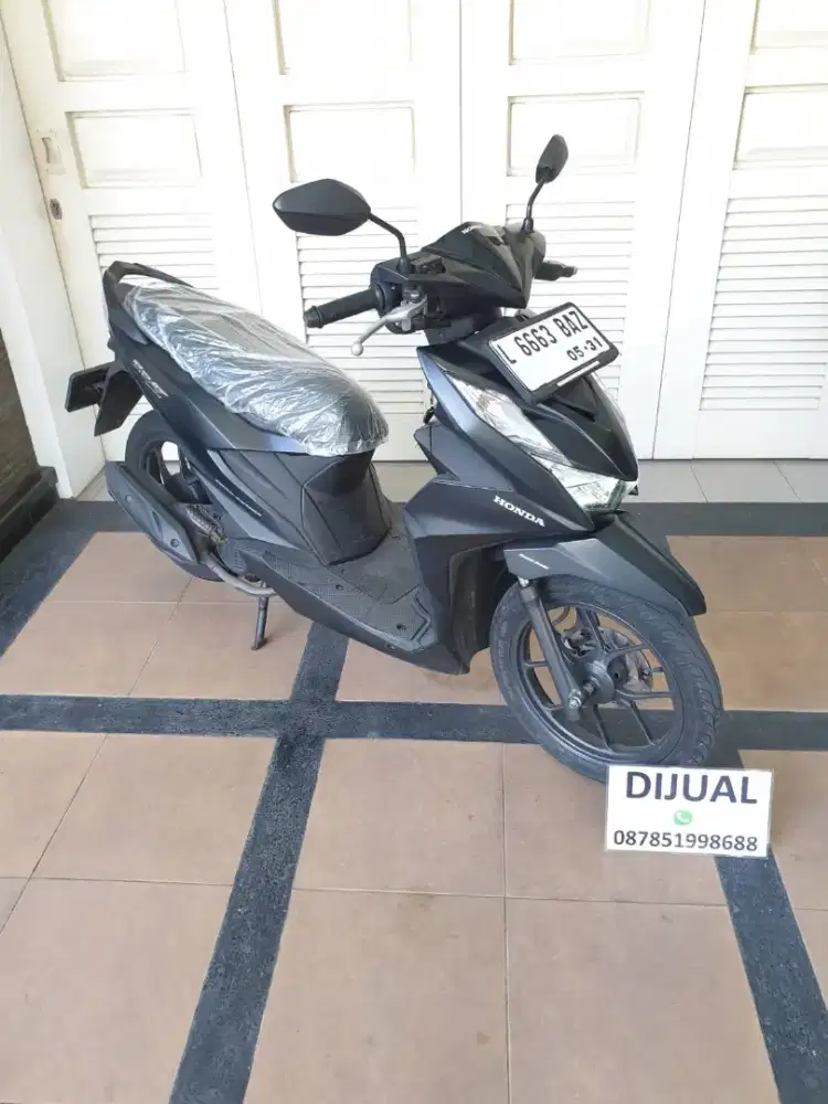Km9rb BEAT DELUXE TERTINGGI (L)STNK BARU+BAN BARU100%SiapPake BUKTIKAN