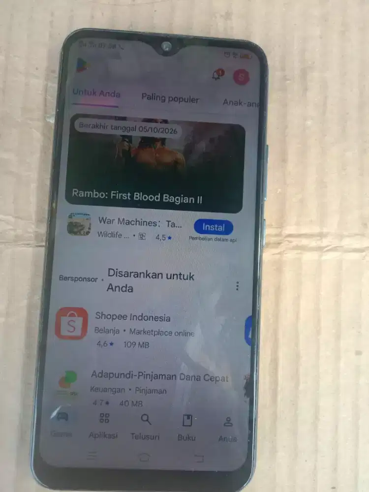 Dijual Vivo y17 ram 8 no minus