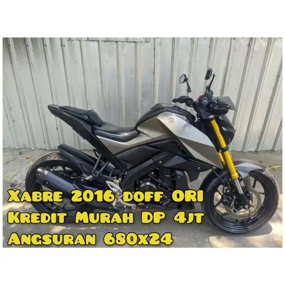 Xabre 2016 Coklat Doff 6Speed Jaminan Nyuss