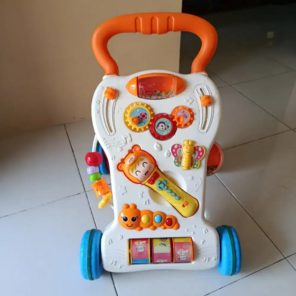 PUSH WALKER BEBE SMART SING ALONG WALKER MURAH