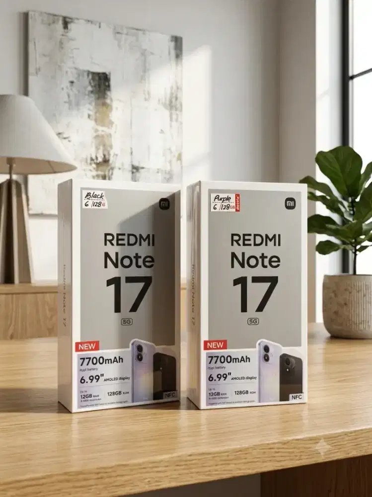Redmi note 17 5g 6/128