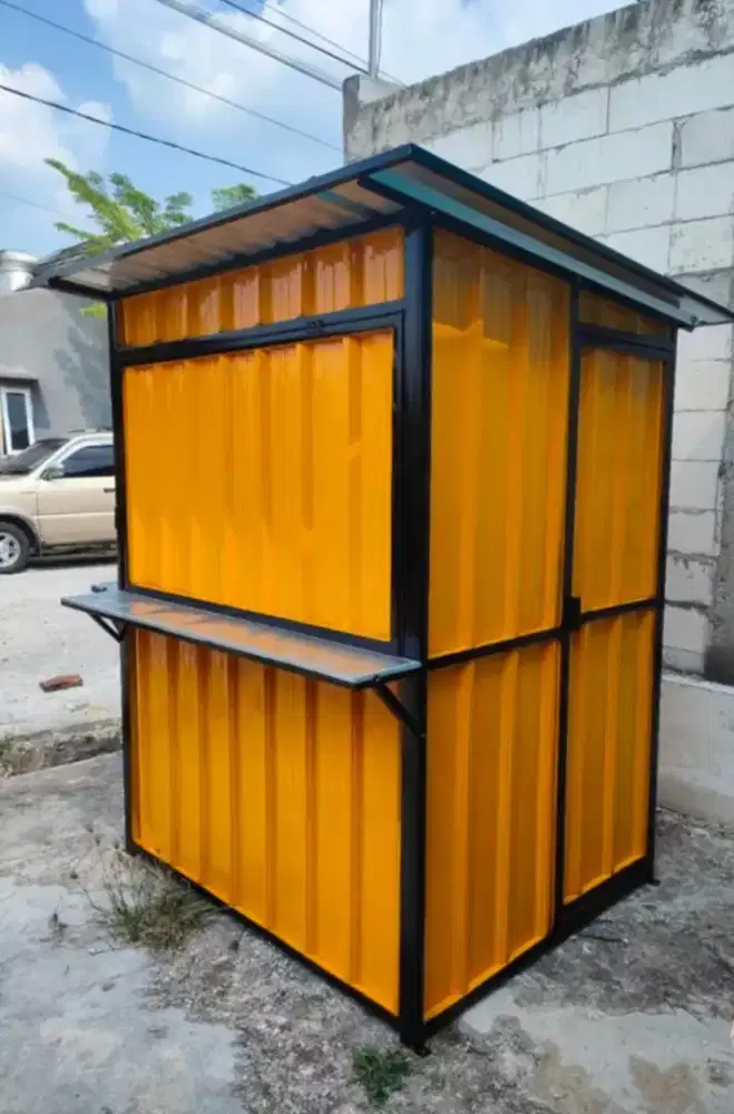 Rombong Kontainer, Both Kontainer, Kios Container, Booth Container,